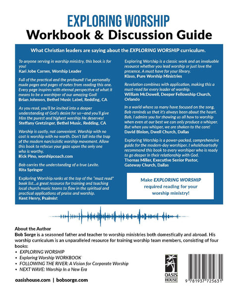 Exploring Worship Workbook - NOW AVAILABLE